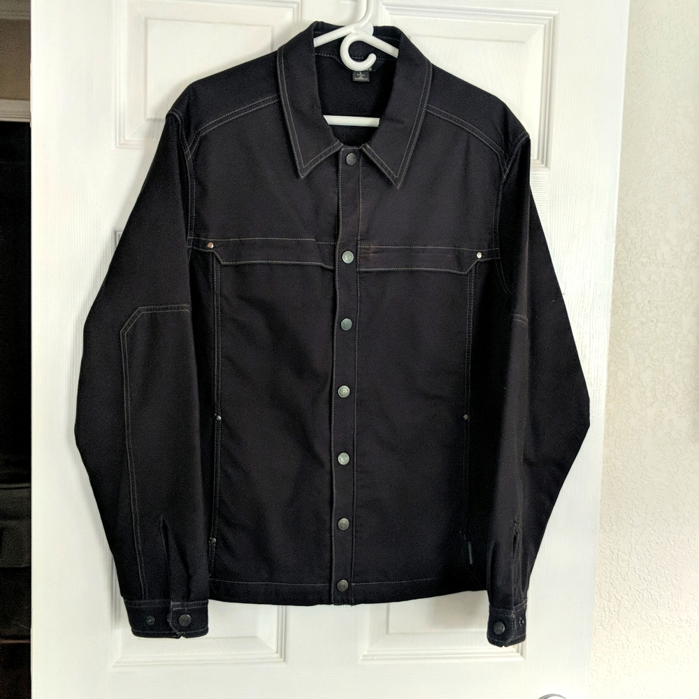 Royal Robbins Jacke, L, relaxed fit, denim look and feel, 98% cotton, 2% spandex